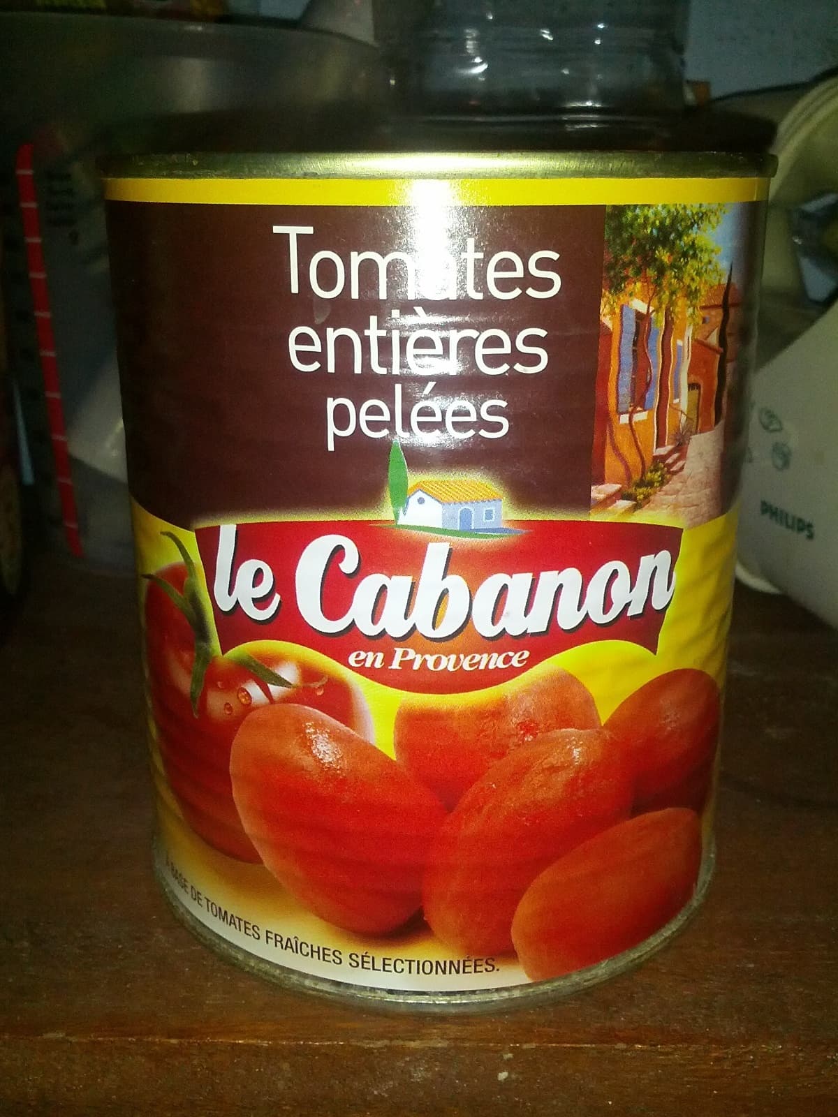 le cabanon en provence tomates entières pelées packshot