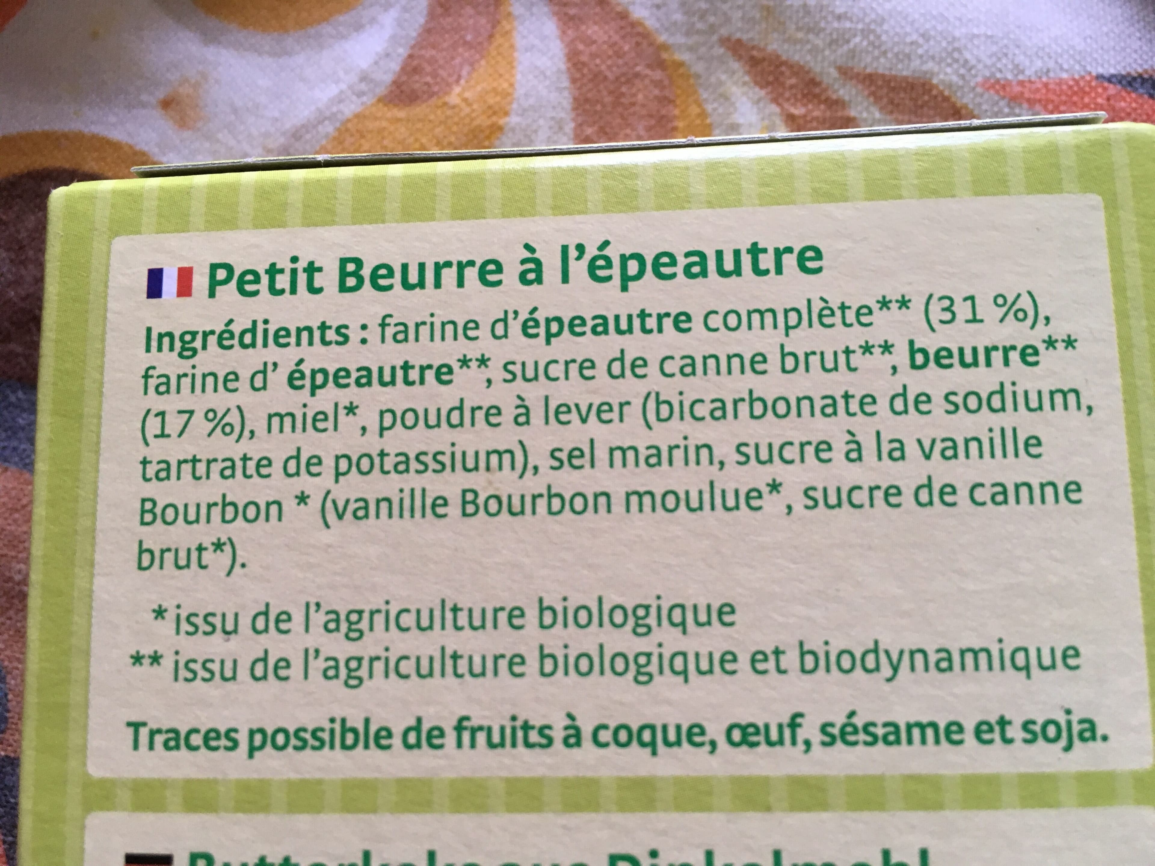 Pural Petit Beurre Epeautre packshot