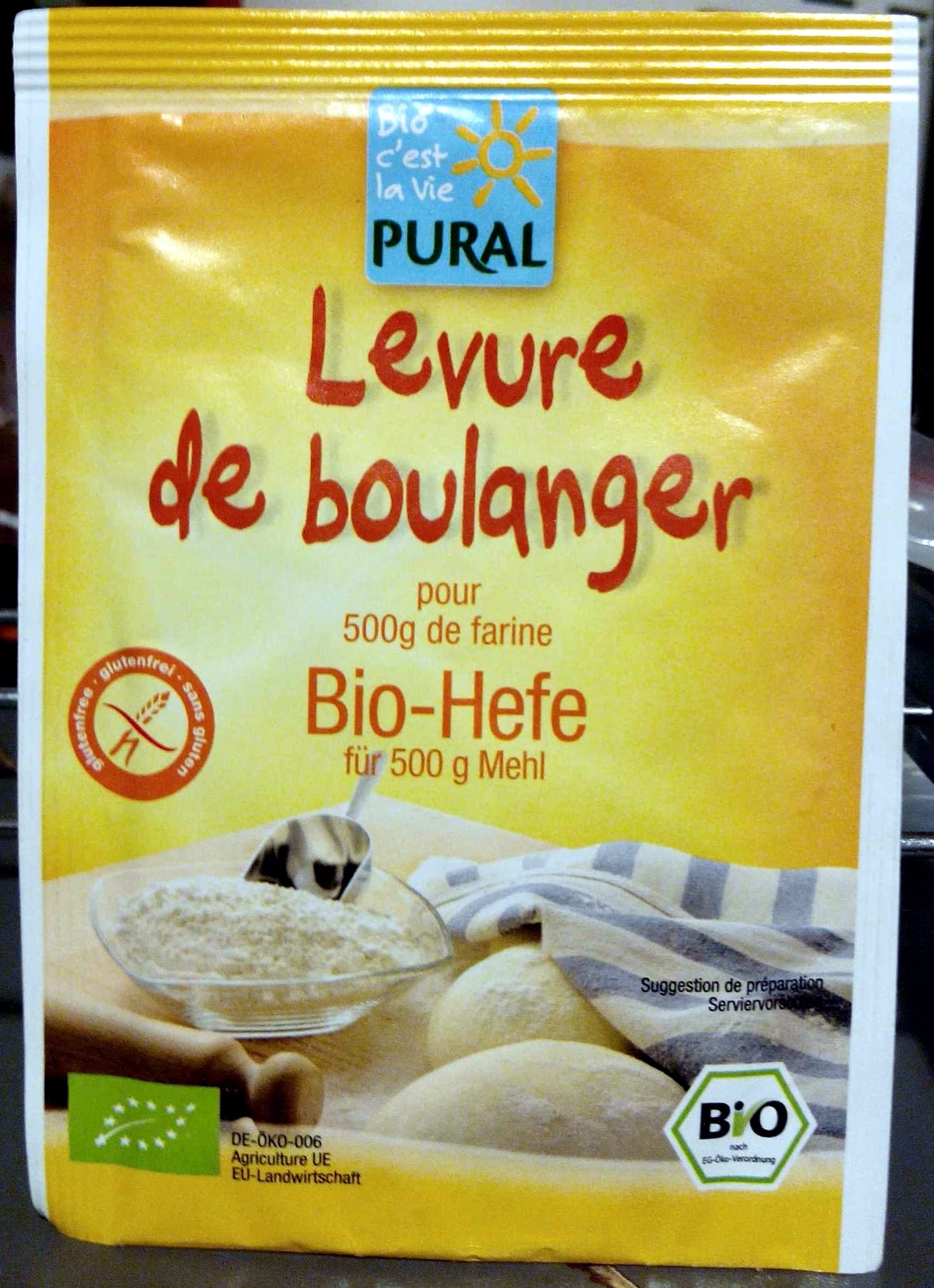 Pural Levure de boulanger packshot