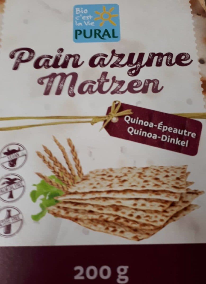 Pural Pain Azyme Matzen packshot