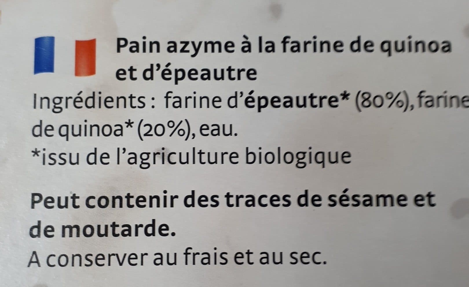 Pural Pain Azyme Matzen packshot