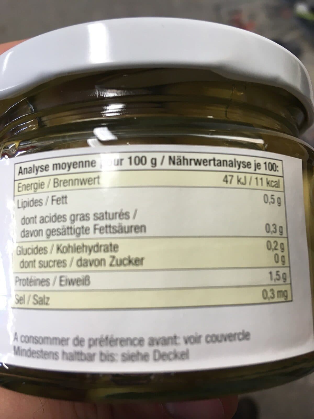 Open Food Facts Champignon packshot
