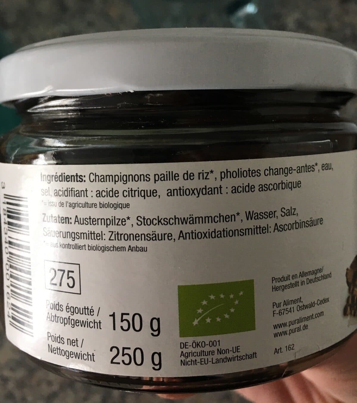 Pural Champignons Melangés packshot