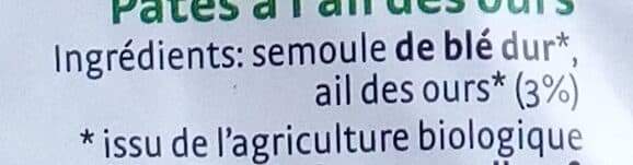 Pural Tagliatelle ail des ours packshot