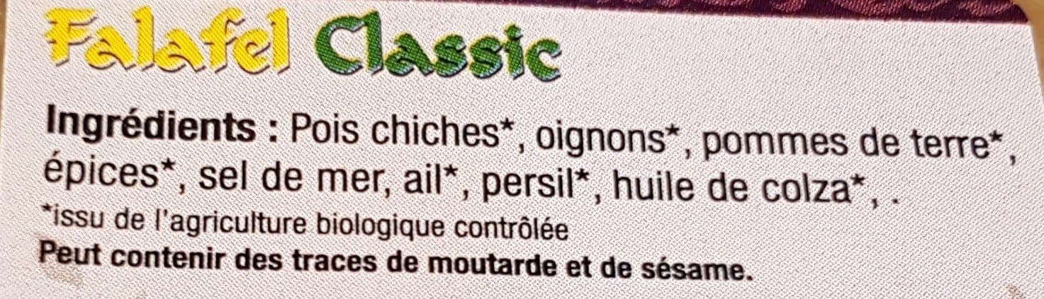 Pural Falafel ´classic´ packshot