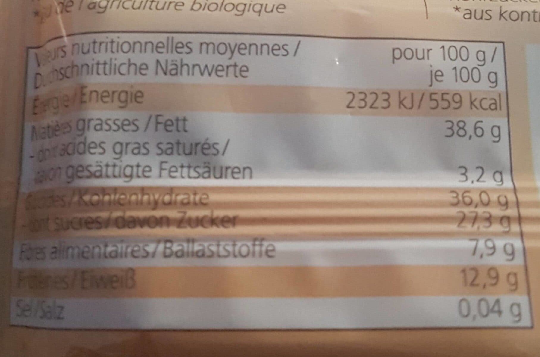 Open Food Facts Barre Amande packshot