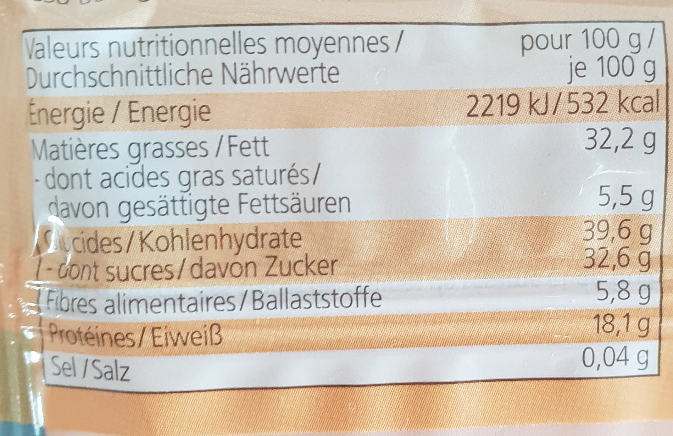 Pural Barres Aux Cacahuetes packshot