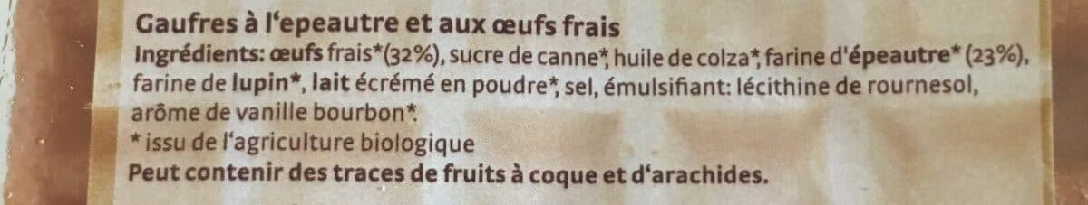 PURAL Gaufres à l'épeautre et aux oeufs frais packshot