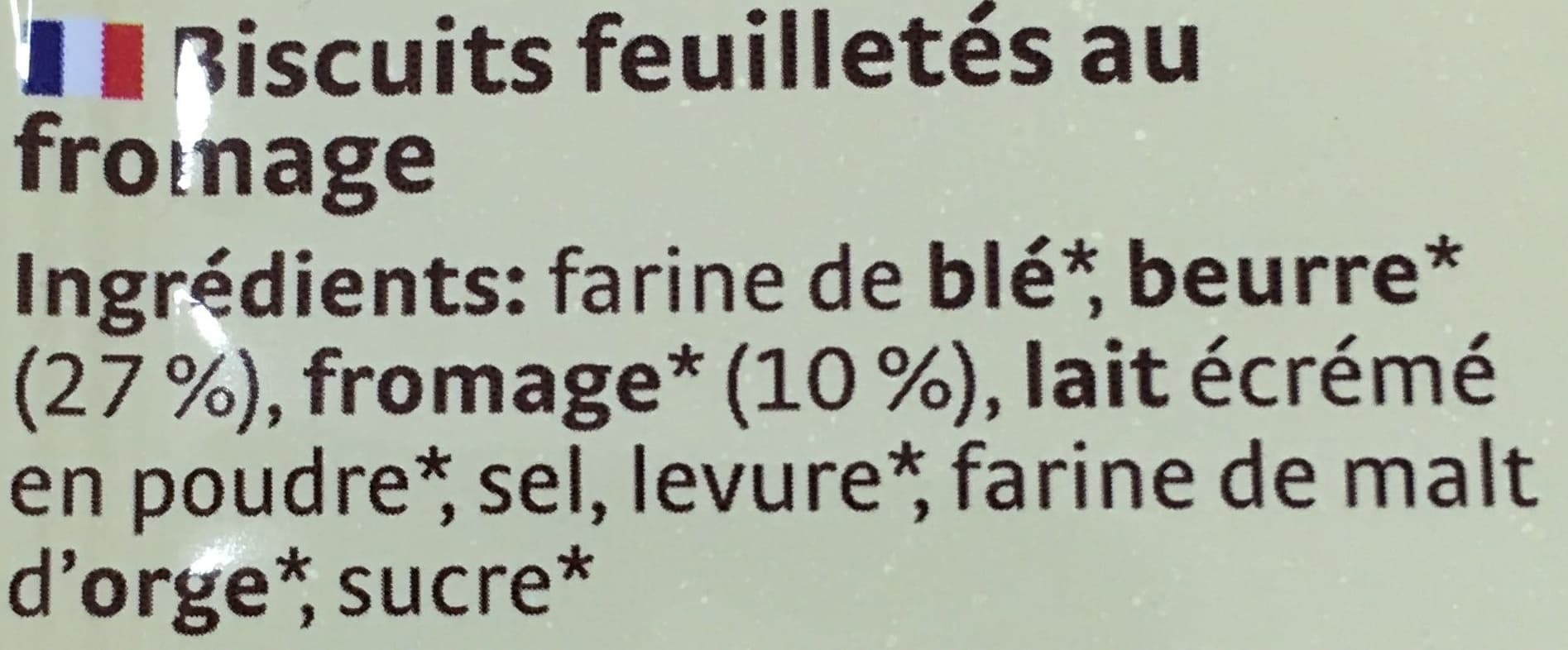 Pural Flûtes fromage packshot