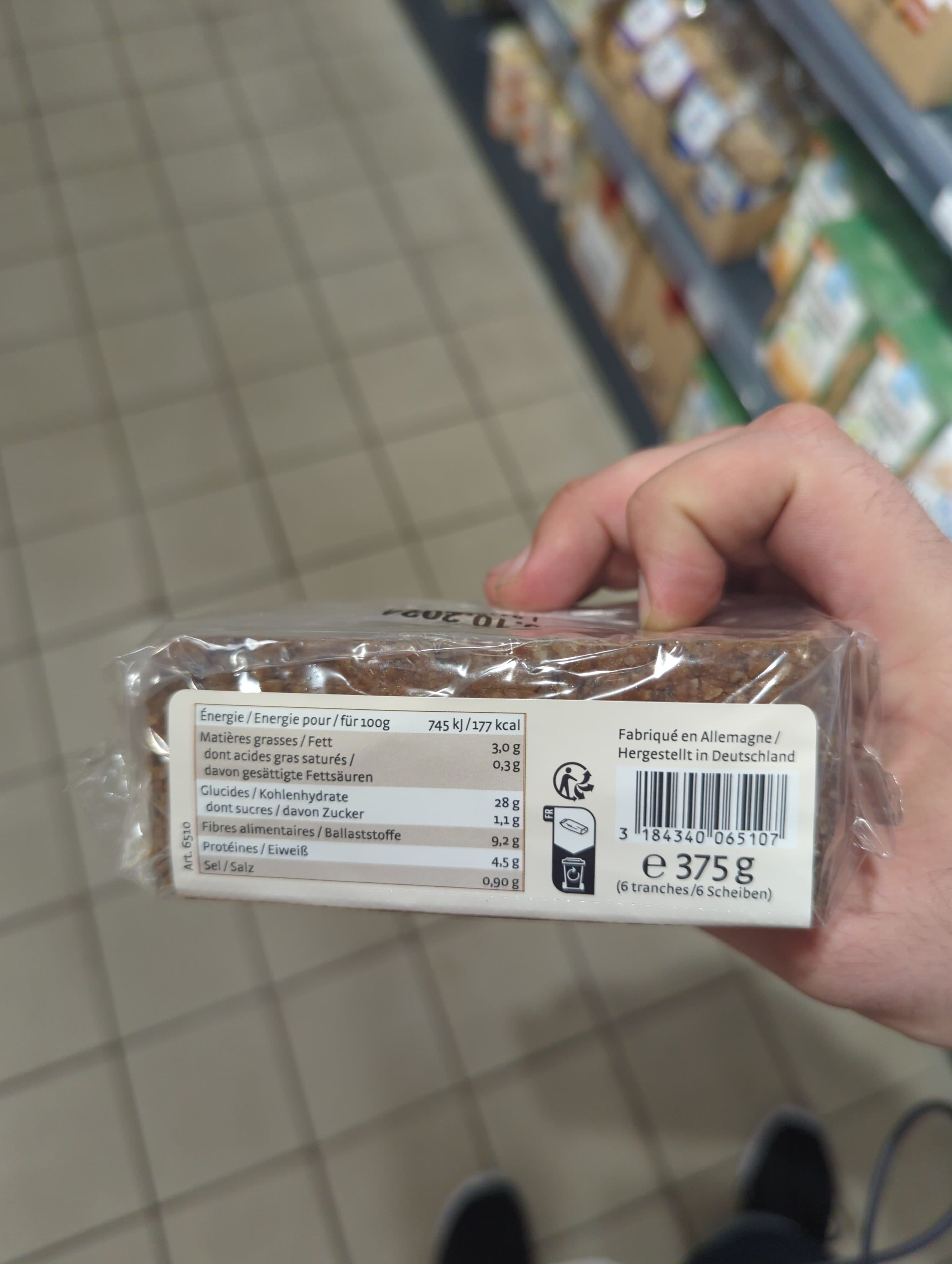 Pural Pain complet au Chia packshot
