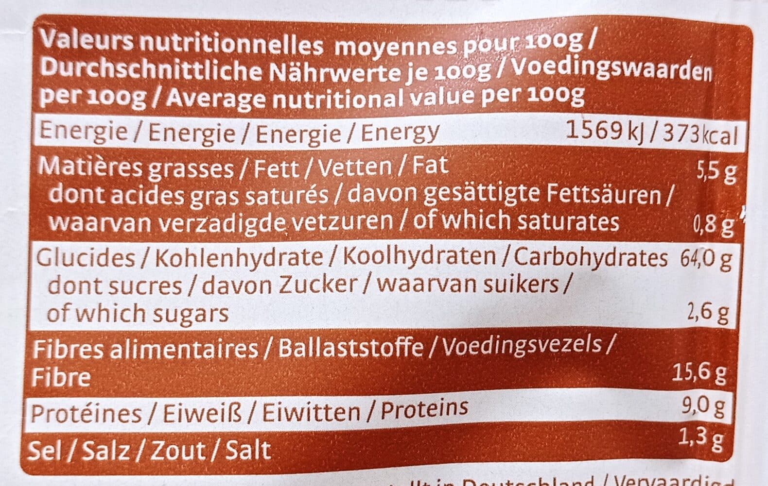 Pural Knäcke au sésame packshot