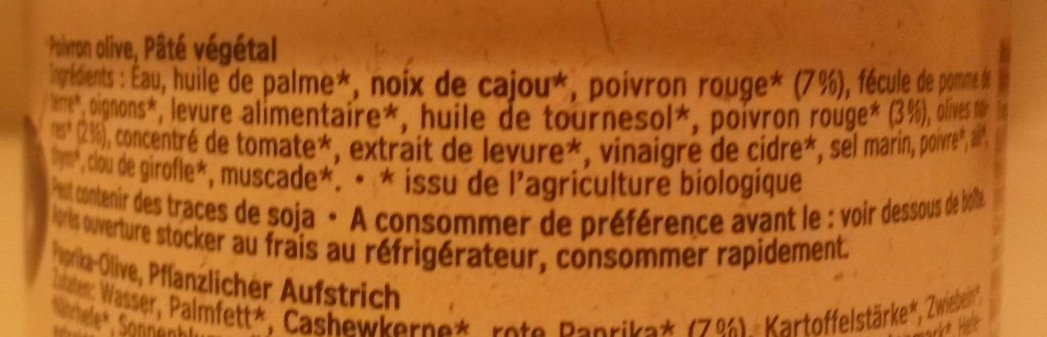 Pural Poivron olives packshot