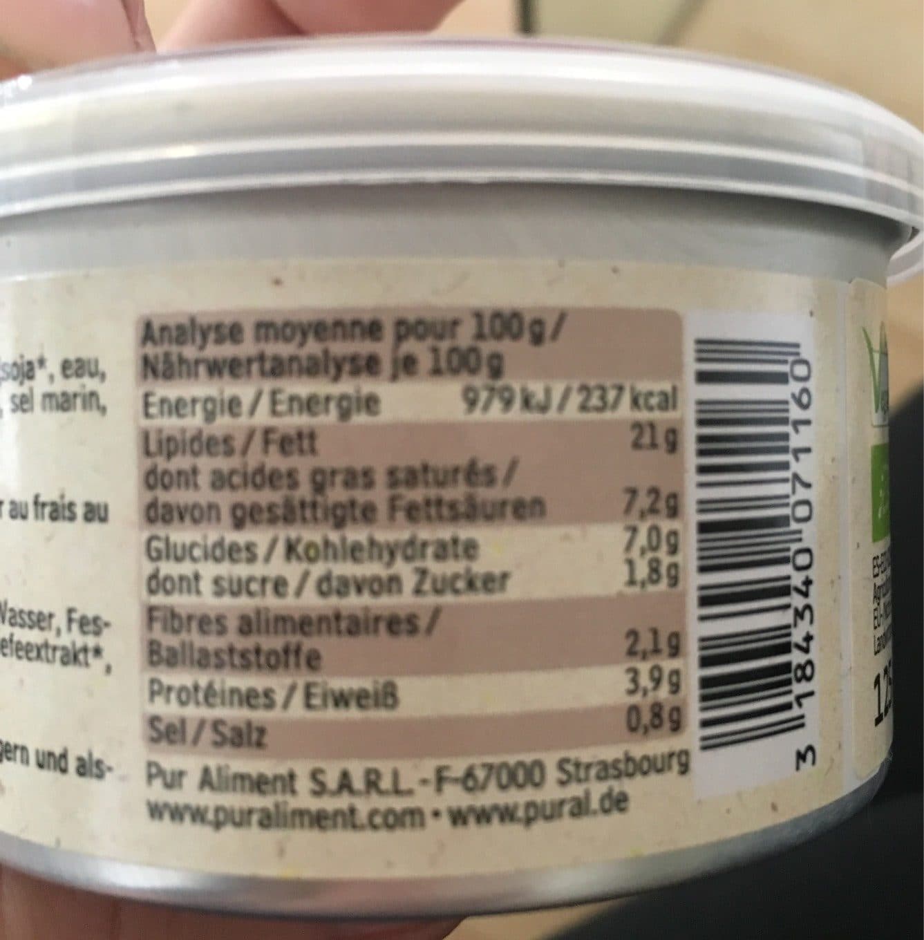 Pural Pate Nature packshot