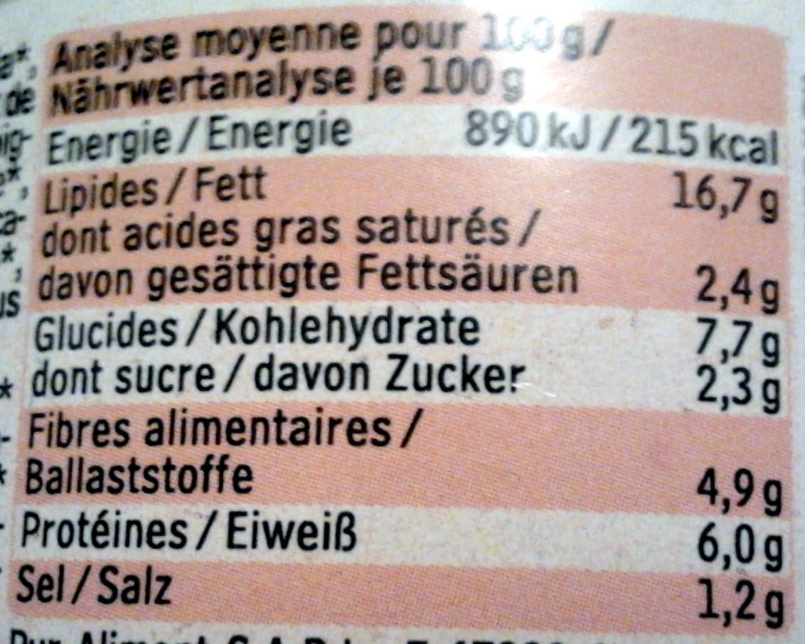 Pural Pois chiches et huile de sésame packshot