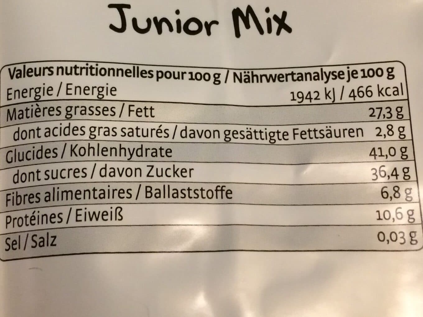 Pural Junior Mix packshot