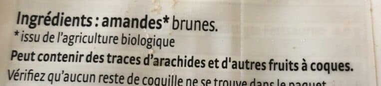 Pural AMANDES AVEC PEAU packshot