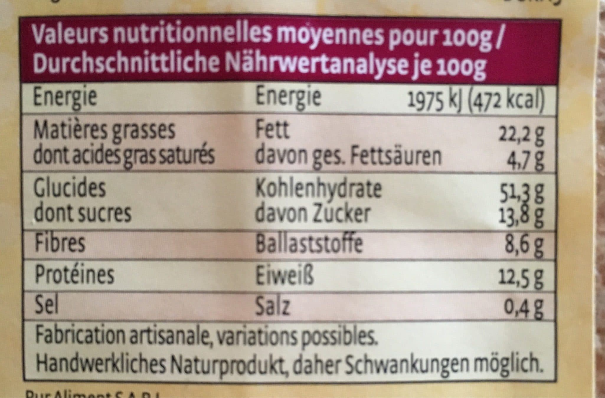 Pural Tranches croustillantes Cranberry-Coco packshot