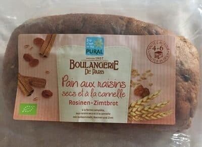 Pural Pain Aux Raisins Et Cannelle packshot