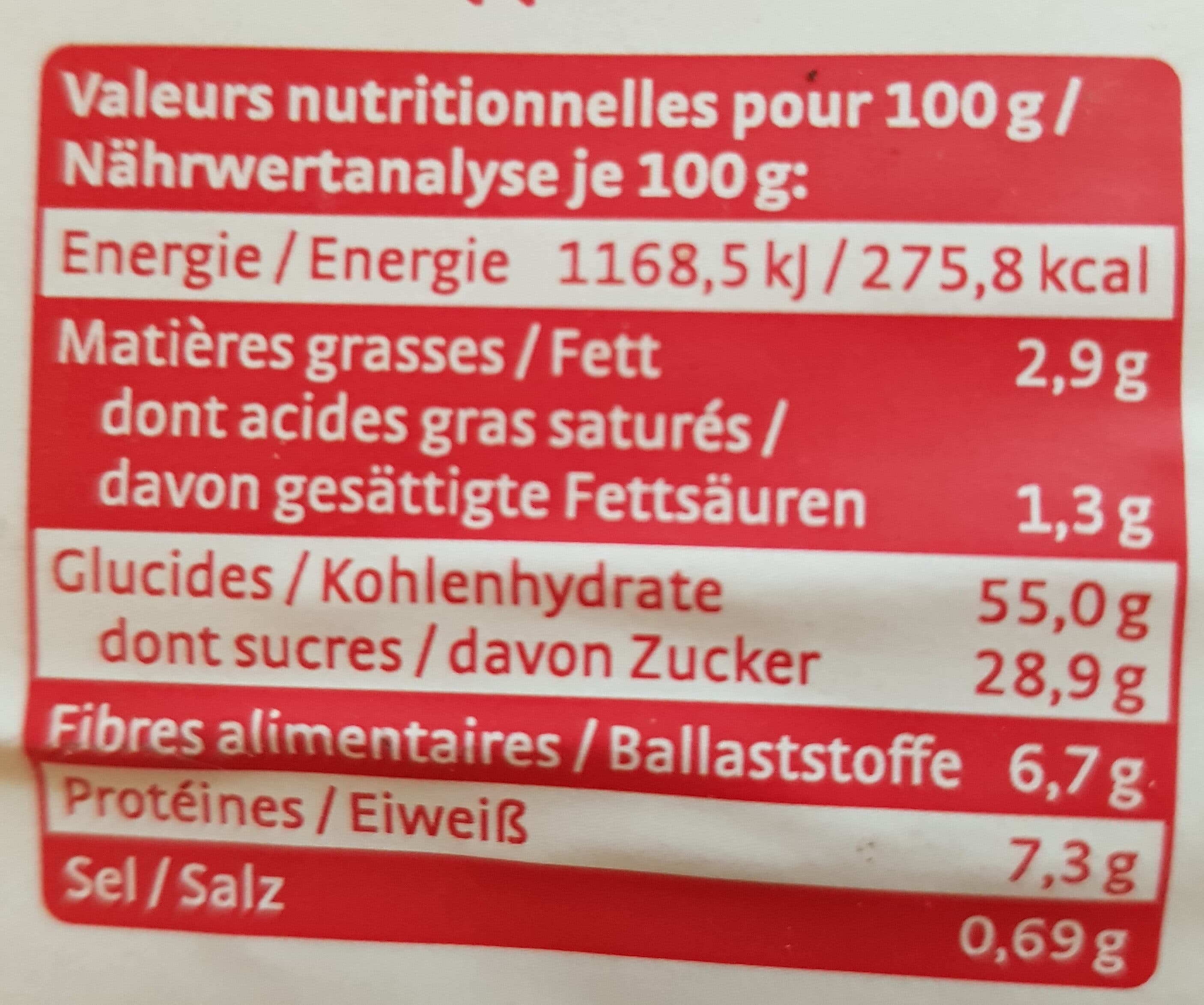 Pural Pain Aux Raisins Et Cannelle packshot