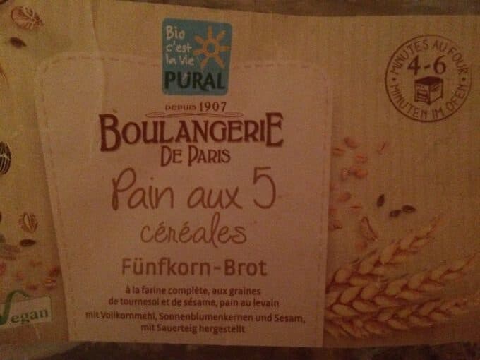 Pural Pain Aux 5 Cereales packshot