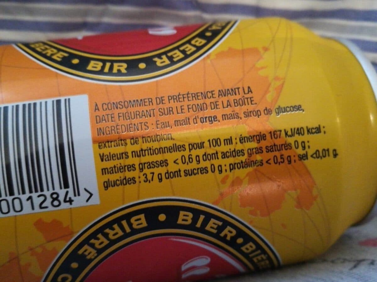 Open Food Facts 33 Export, packshot