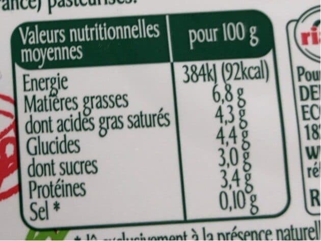 Rians Fromage blanc de campagne packshot