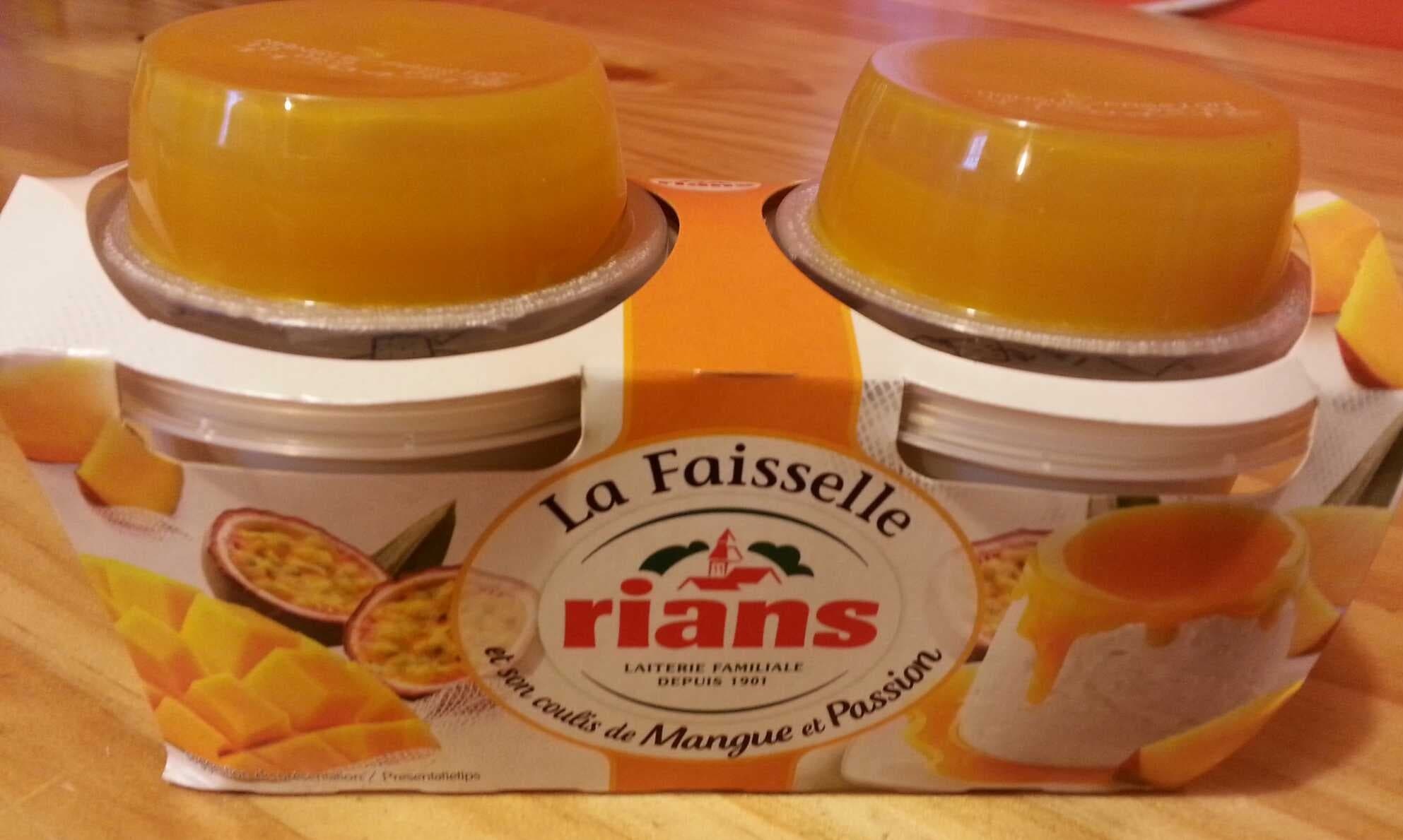 La Faisselle La Faisselle Mangue et Passion packshot