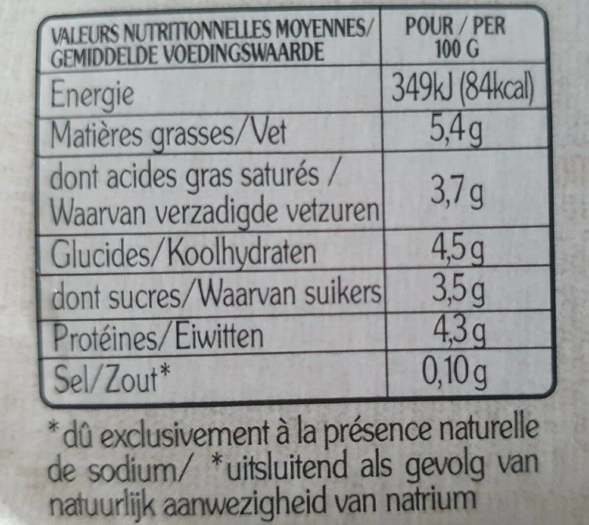 RIANS Le Caillé au lait de Brebis packshot