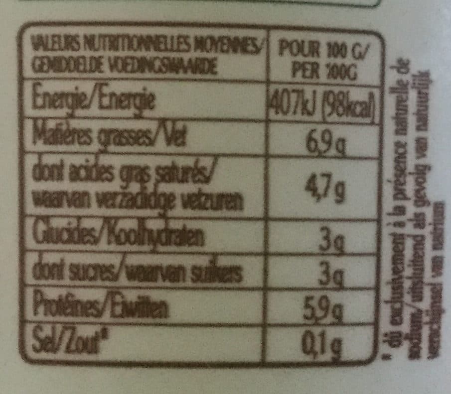Rians La Brebis - fromage blanc nature packshot
