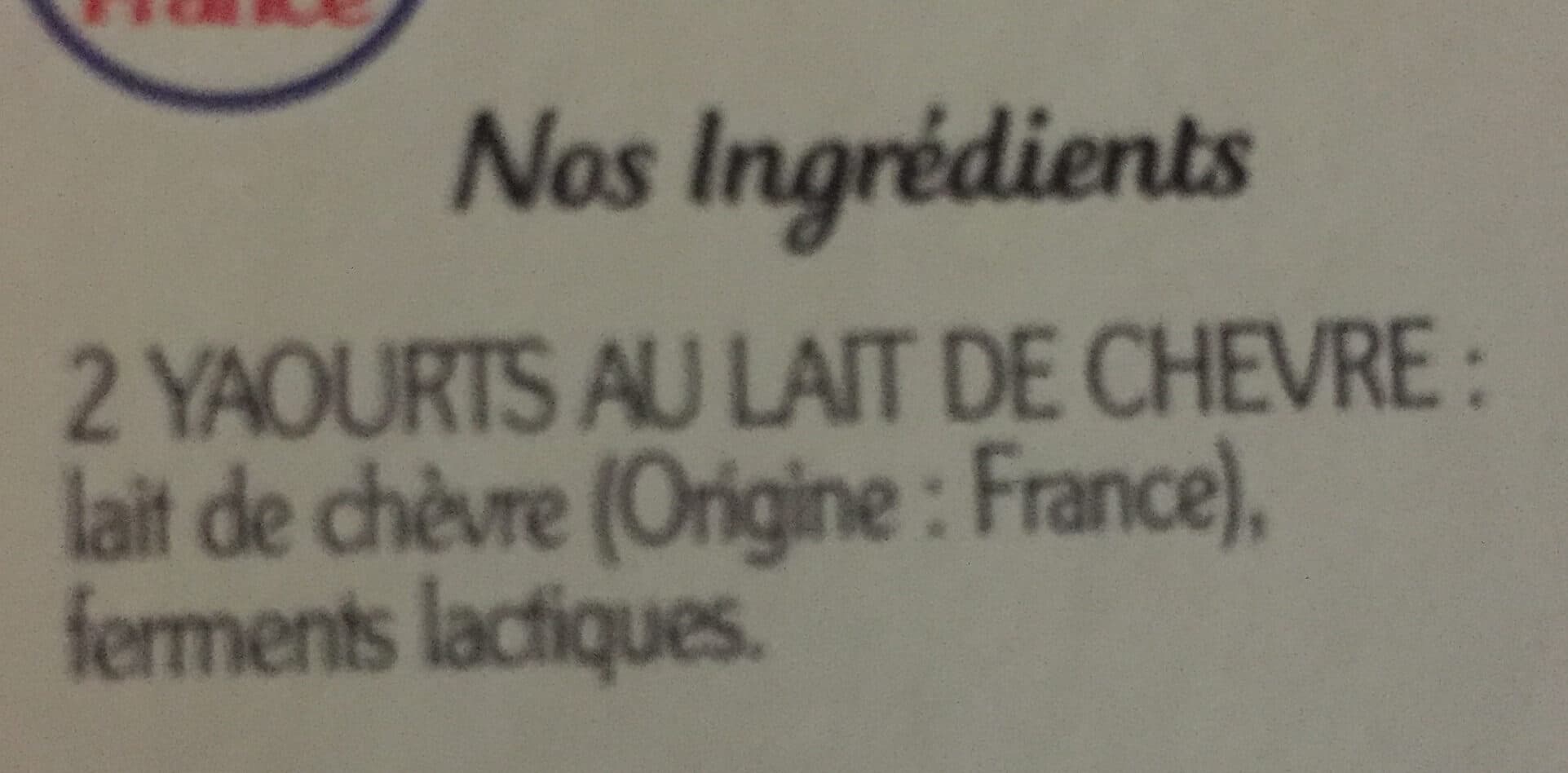 Rians Le Yaourt au lait de Chèvre (Nature) - (5 % MG) packshot