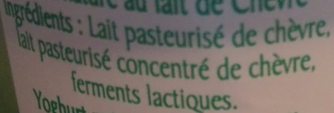 Rians La chèvre- yaourt nature packshot