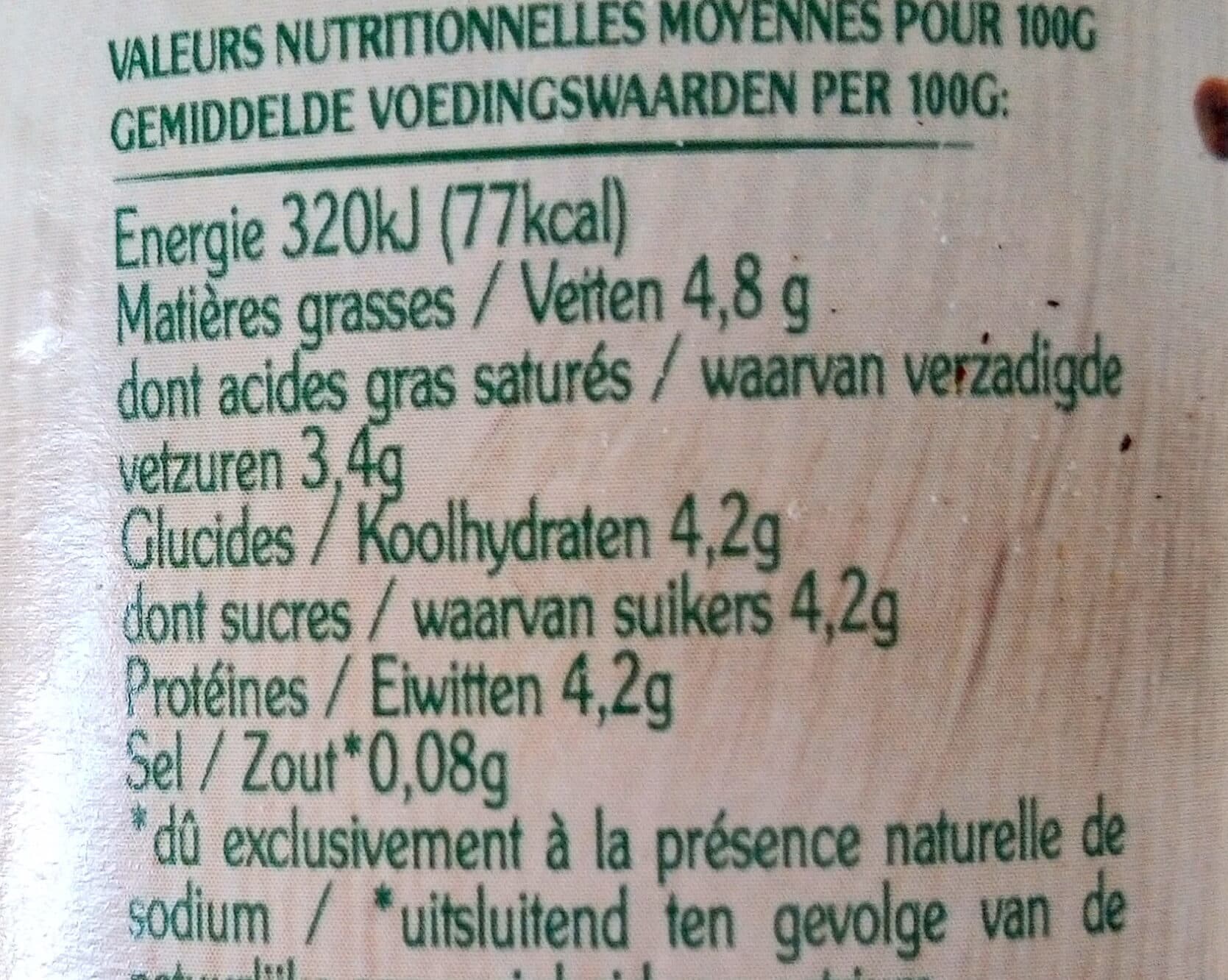 Rians La chèvre- yaourt nature packshot