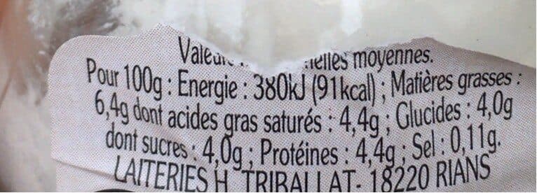 Rians Yaourt la brebis packshot