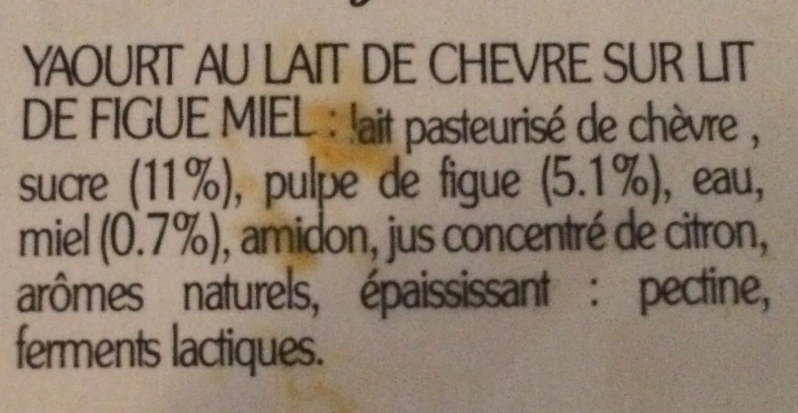 Rians La Chèvre Figue et Miel packshot