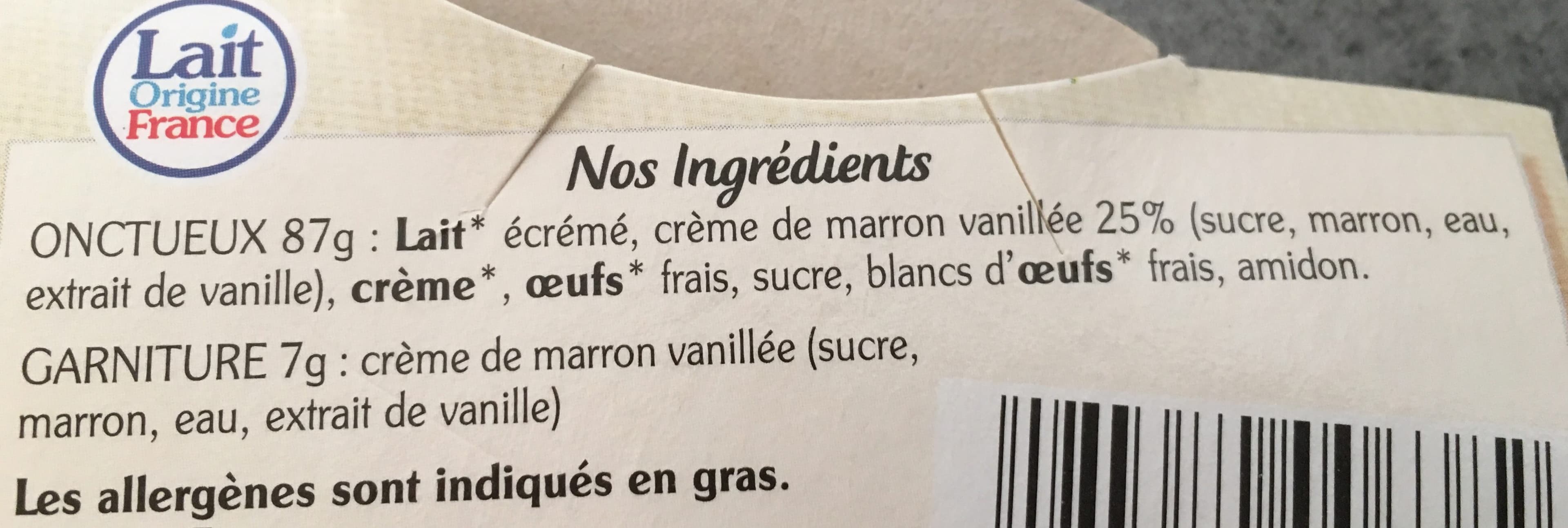Rians Rians onctueux crème au marron packshot