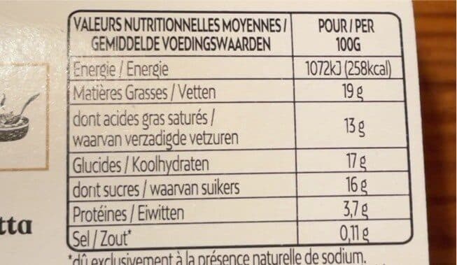 rians La crème brûlée packshot