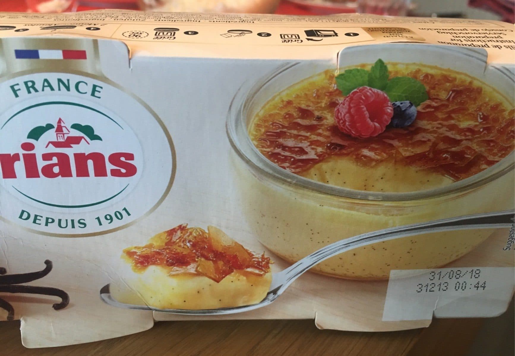 Rians La creme brulee packshot