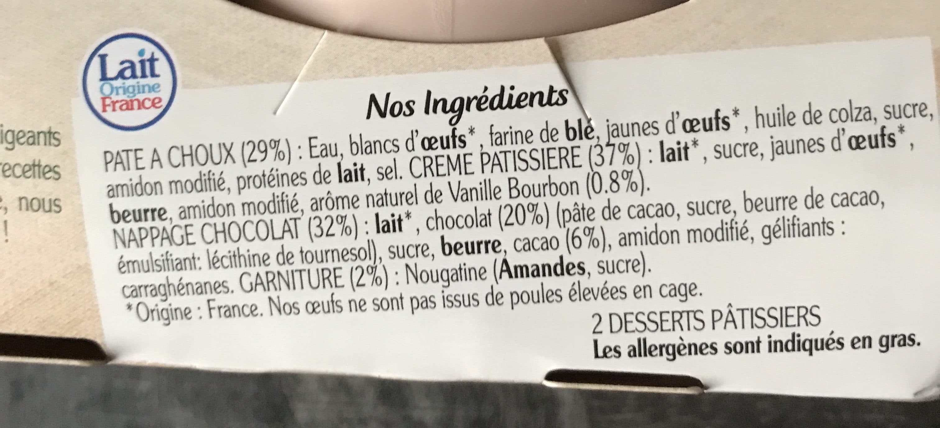 Rians Les choux Vanille et chocolat packshot