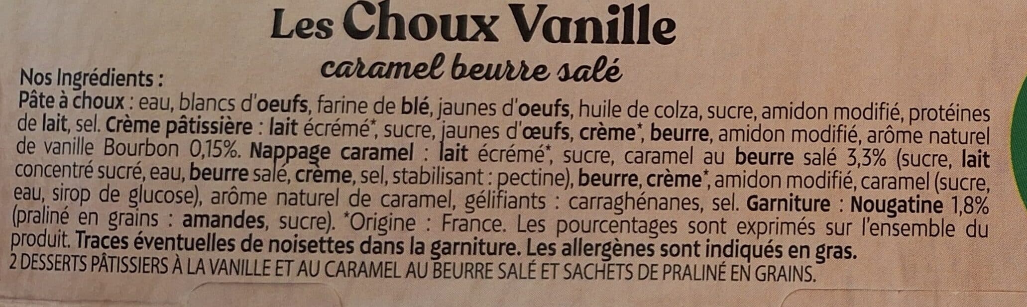 Rians Les Choux vanille caramel beurre salé 2 x (78,5 g + 1,5 g) packshot