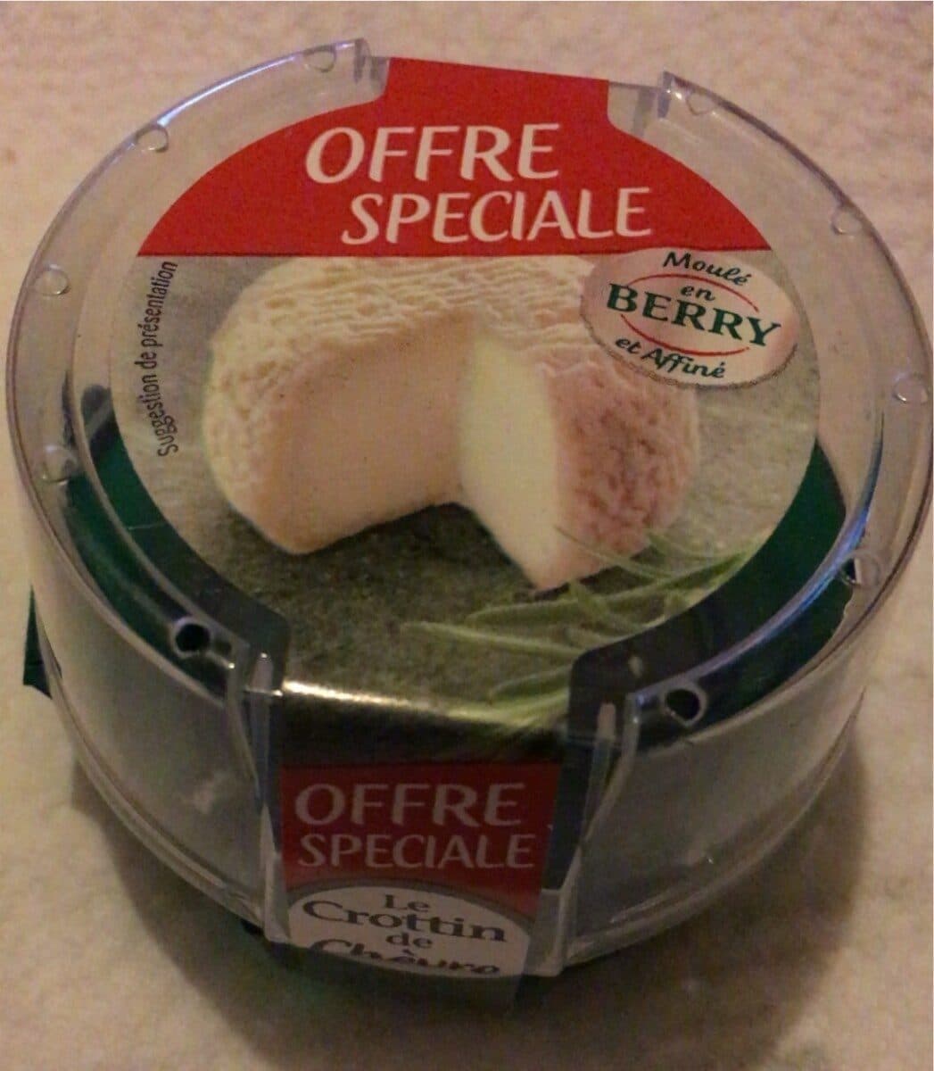Rians Rians Fromage Le Crottin de chèvre les 2 fromages de 60 g packshot