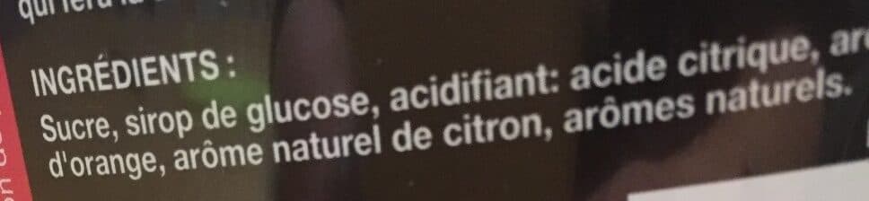 Carrefour Mini bonbons acidules gouts fruits packshot