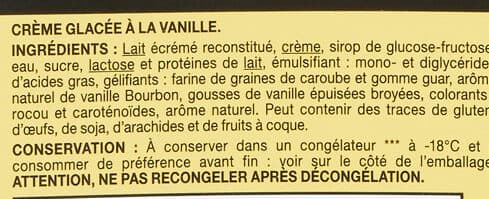 Carrefour Vanille packshot