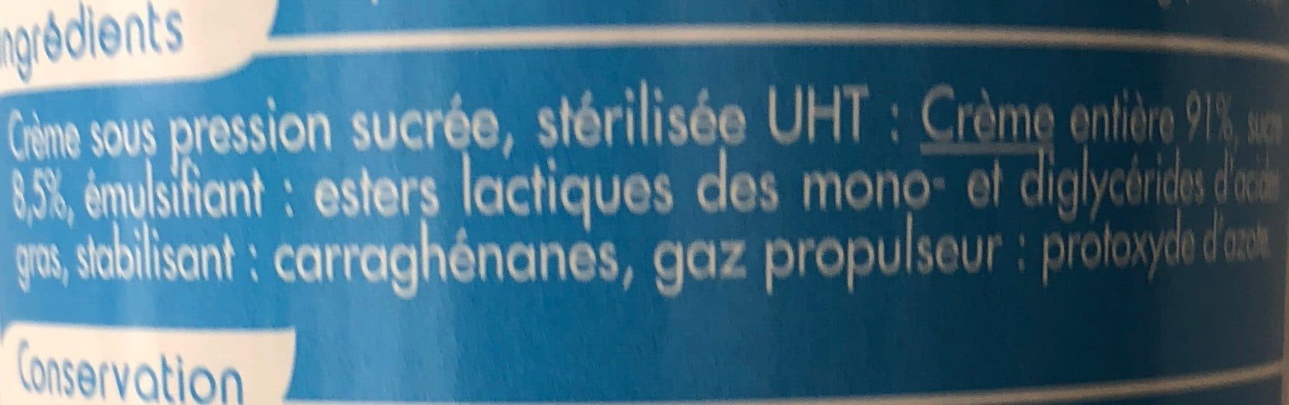 Carrefour Creme fouettee packshot