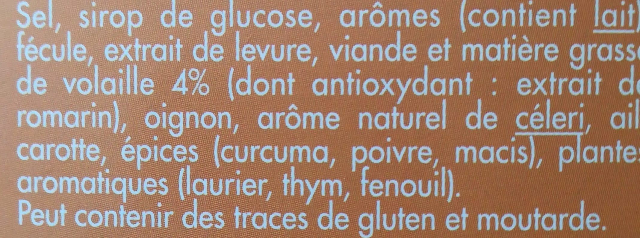 Carrefour Bouillon saveur volaille packshot