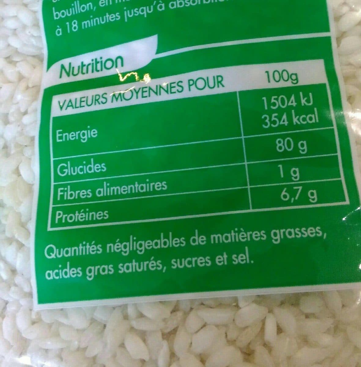 Carrefour Riz arborio packshot