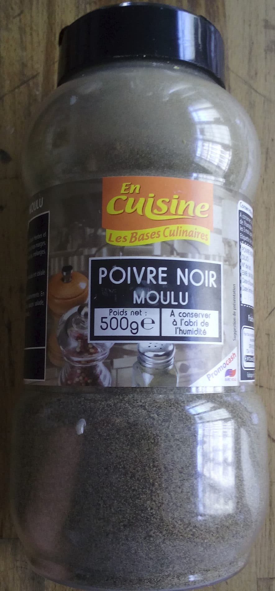 En Cuisine Poivre noir moulu packshot