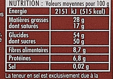 Carrefour Chocolat de laboratoire noir 50% de cacao gouttes packshot