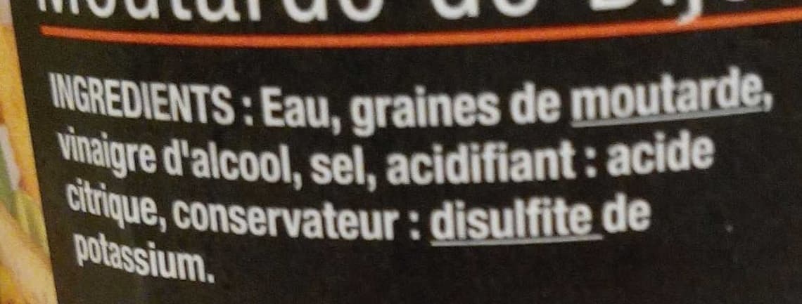 Saxo Moutarde de Dijon packshot