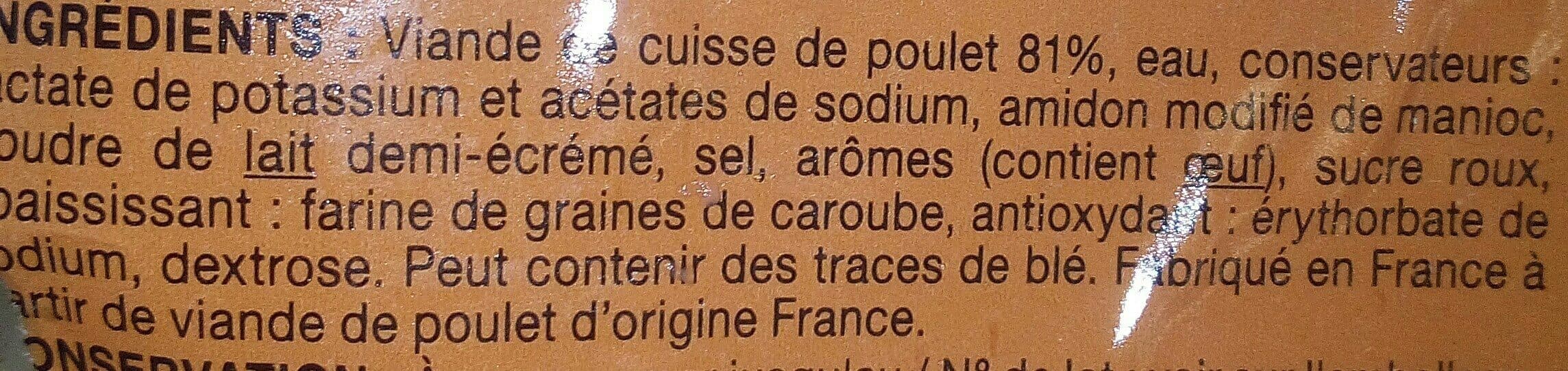 En Cuisine Emincé de poulet roti packshot