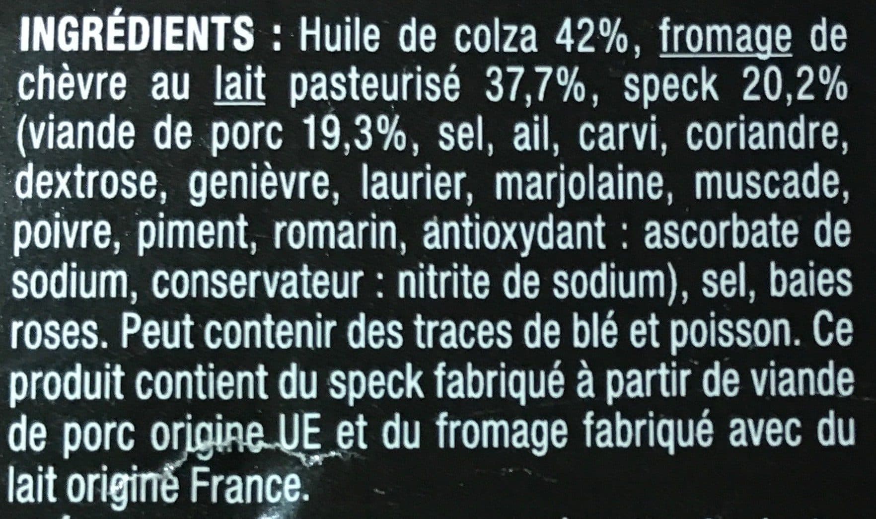 Carrefour Involtini - chevre et speck packshot